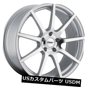 海外輸入ホイール 20x10 TSW Interlagos 5x120リム+35シルバーホイール(4個セット) 20x10 TSW Interlagos 5x120 Rims +35 Silver Wheels (Set of 4)
