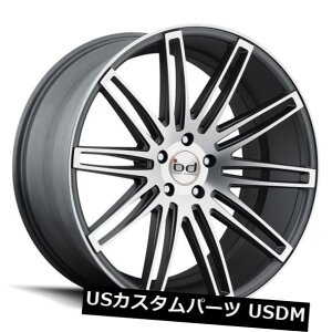 �C�O�A���z�C�[�� 20x10.5 Blaque Diamond BD-2 5x120 et27�O���t�@�C�g���H�z�C�[���i4�Z�b�g�j 20x10.5 Blaque Diamond BD-2 5x120 et27 Graphite Machined Wheels (Set of 4) �y���s�A���i�z