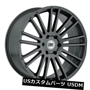 �C�O�A���z�C�[�� 22x9.5�u���b�N���C�m�N���[�K�[6x139.7 ET25�O���X�K�����^���z�C�[���i4�Z�b�g�j 22x9.5 Black Rhino Kruger 6x139.7 ET25 Gloss Gunmetal Wheels (Set of 4)