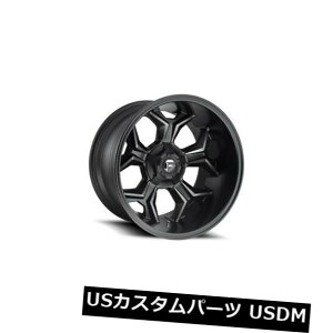 COAzC[ t[GAxW[D605 20x12 5x5.5 / 5x150 ET-44ubNi4Zbgj Fuel Avenger D605 20x12 5x5.5/5x150 ET-44 Black Rims (Set of 4)