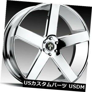 COAzC[ 22x8.5_uo[S115 5x4.5 ET38N[zC[i4Zbgj 22x8.5 Dub Baller S115 5x4.5 ET38 Chrome Wheels (Set of 4)