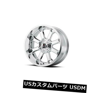COAzC[ KMC20x10 XDV[YBUCK 25 8x165.1 ET-24Ni4Zbgj 20x10 XD SERIES BY KMC Rims BUCK 25 8x165.1 ET-24 Chrome Rims (Set of 4)