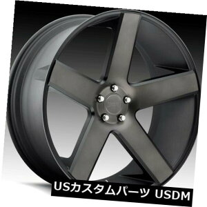 COAzC[ 30x10_uo[S116 5x5.5 ET25ubN}VDDTzC[i4Zbgj 30x10 Dub Baller S116 5x5.5 ET25 Black Machine DDT Wheels (Set of 4)