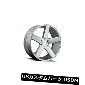 �C�O�A���z�C�[�� 24x10 DUB S218 5x5.0 ET11 RSL- SIL BSH�����i4�Z�b�g�j 24x10 DUB S218 5x5.0 ET11 RSL- SIL BSH Rims (Set of 4) �y���s�A���i�z