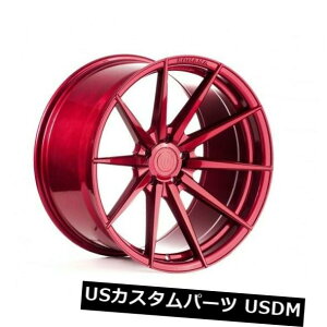 �C�O�A���z�C�[�� 20x9 / 10 Rohana RF1 5x114 +35/40�O���X���b�h�z�C�[���i4�Z�b�g�j 20x9/10 Rohana RF1 5x114 +35/40 Gloss Red Wheels (Set of 4) �y���s�A���i�z