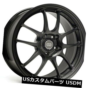 �C�O�A���z�C�[�� 18x10.5 Enkei PF01 5x114.3 +38�u���b�N�z�C�[���i4�Z�b�g�j 18x10.5 Enkei PF01 5x114.3 +38 Black Wheels (Set of 4) �y���s�A���i�z
