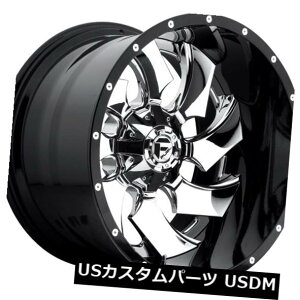 COAzC[ Fuel Cleaver D240 20x10 6x135 / 6x5.5 ET-19N[zC[i4Zbgj Fuel Cleaver D240 20x10 6x135/6x5.5 ET-19 Chrome Wheels Rims (Set of 4)