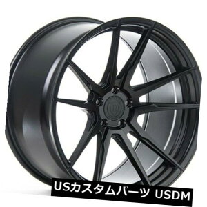 �C�O�A���z�C�[�� 20x9 / 11 Rohana RF2 5x114 +25/28�}�b�g�u���b�N�z�C�[���i4�Z�b�g�j 20x9/11 Rohana RF2 5x114 +25/28 Matte Black Wheels (Set of 4) �y���s�A���i�z