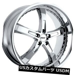 海外輸入ホイール 18x9.5 TSW Jarama 5x120リム+20クロームホイール(4個セット) 18x9.5 TSW Jarama 5x120 Rims +20 Chrome Wheels (Set of 4)