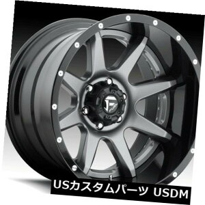 COAzC[ t[Gy[W22x12 5x5.0 ET-44}bgK^i4Zbgj Fuel Rampage 22x12 5x5.0 ET-44 Matte Gunmetal Rims (Set of 4)