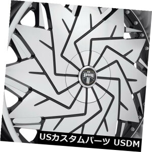 �C�O�A���z�C�[�� 26x10 Dub S234 Dazr 5x120.7/5x127 ET5 Machined  Black Wheels (Set of 4) �y���s�A���i�z