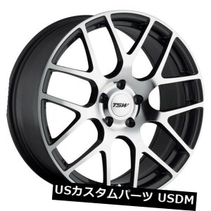 海外輸入ホイール 21x10 TSWニュルブルクリンク5x120リム+35ガンメタルホイール(4個セット) 21x10 TSW Nurburgring 5x120 Rims +35 Gunmetal Wheels (Set of 4)