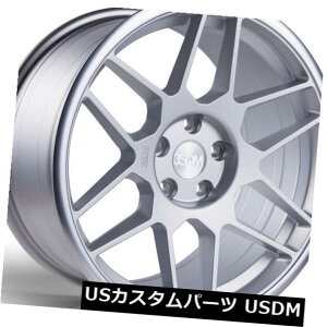 �C�O�A���z�C�[�� 19X8.5 / 19X10 3SDM 0.09 5X112 +42/40�V���o�[�|���b�V�����b�v�z�C�[���i4�Z�b�g�j 19X8.5/19X10 3SDM 0.09 5X112 +42/40 Silver Polished Lip Wheels (Set of 4)