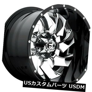 COAzC[ Fuel Cleaver D240 20x12 8x170 ET-44Ni4Zbgj Fuel Cleaver D240 20x12 8x170 ET-44 Chrome Rims (Set of 4)