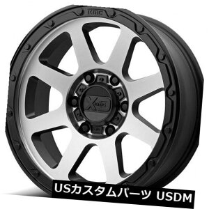 COAzC[ 4V17x9 XDzC[XD134AfBNg2}bgubNIt[hAD 4New 17x9 XD Wheels XD134 Addict 2 Matte Black Machined Off Road Rims AD