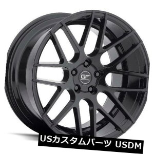 �C�O�A���z�C�[�� 18x9 MRR GF7 5x120 +15�u���b�N�z�C�[���i4�Z�b�g�j 18x9 MRR GF7 5x120 +15 Black Wheels (Set of 4) �y���s�A���i�z