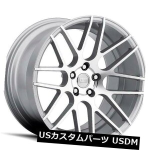 �C�O�A���z�C�[�� 20x9 MRR GF7 5x120 +40�V���o�[�z�C�[���i4�Z�b�g�j 20x9 MRR GF7 5x120 +40 Silver Wheels (Set of 4) �y���s�A���i�z
