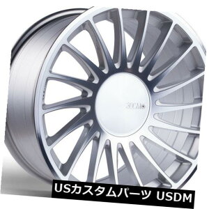 �C�O�A���z�C�[�� 19X8.5 3SDM 0.04 5X112 +42�V���o�[�J�b�g�z�C�[���i4�Z�b�g�j 19X8.5 3SDM 0.04 5X112 +42 Silver Cut Wheels (Set of 4)