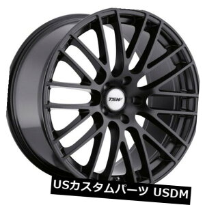 海外輸入ホイール 20x9 TSW Max 5x120リム+20マットブラックホイール(4個セット) 20x9 TSW Max 5x120 Rims +20 Matte Black Wheels (Set of 4)