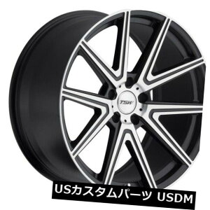 海外輸入ホイール 19x8.5 TSWルージュ5x112リム+32ガンメタルホイール(4個セット) 19x8.5 TSW Rouge 5x112 Rims +32 Gunmetal Wheels (Set of 4)