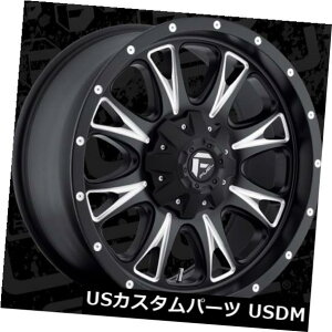 �C�O�A���z�C�[�� �t���[�G���X���b�g��D513 20x9 5x5.5 / 5x150 ET20�u���b�N�z�C�[�������i4�Z�b�g�j Fuel Throttle D513 20x9 5x5.5/5x150 ET20 Black Wheels Rims (Set of 4) �y���s�A���i�z