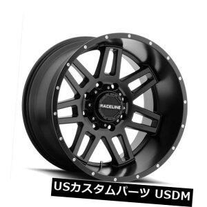 COAzC[ 20x12 Raceline 931B-CWFN^[8x180 ET-44TeubNzC[i4Zbgj 20x12 Raceline 931B-Injector 8x180 ET-44 Satin Black Wheels (Set of 4)