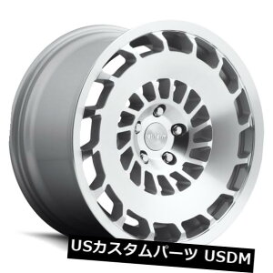 COAzC[ 19x8.5 Rotiform R135 Ccv 5x100 ET35 Silver  Machined Rims (Set of 4)