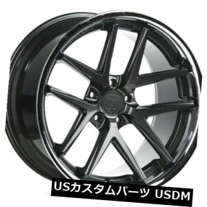 �C�O�A���z�C�[�� 19x8.5 Rohana RC9 5x114 +35�O���X�O���t�@�C�g/�X�e�C�� less���b�v�z�C�[���i4�Z�b�g�j 19x8.5 Rohana RC9 5x114 +35 Gloss Graphite/Stainless Lip Wheels (Set of 4) �y���s�A���i�z