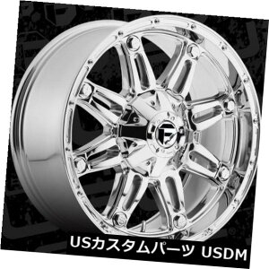COAzC[ RlD530 20x9 5x5.5 / 5x150 ET20N[zC[i4Zbgj Fuel Hostage D530 20x9 5x5.5/5x150 ET20 Chrome Wheels Rims (Set of 4)