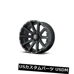 COAzC[ KMCHEIST 6x139.7 ET-24TeubNi4Zbgjɂ20x10 XDV[Y 20x10 XD SERIES BY KMC Rims HEIST 6x139.7 ET-24 Satin Black Rims (Set of 4)