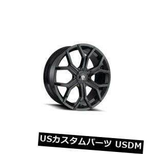 �C�O�A���z�C�[�� 22x9.5 DUB S208 6x135 / 5.5 ET30�u���b�N�����i4�Z�b�g�j 22x9.5 DUB S208 6x135/5.5 ET30 Black Rims (Set of 4) �y���s�A���i�z