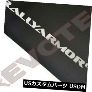 }bhK[h D g^2012-2019 4i[wVo[Sp[A[}[}bhtbv Rally Armor Mud Flaps For Toyota 2012-2019 4Runner w Silver Logo
