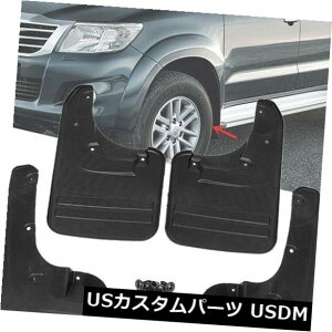}bhK[h D g^nCbNXr[S2006-2014N̂߂̎Ԃ̑O㕔D̐܂Ԃ̂ԂK[h̓D Car Front Rear Mud Flaps Splash Guards Mudguards For Toyota Hilux Vigo 2006-2014