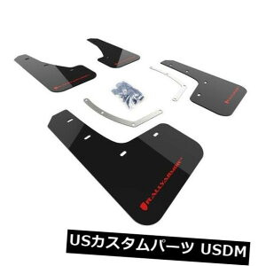 �}�b�h�K�[�h �D���� �����[�A�[�}�[UR�u���b�N�}�b�h�t���b�v�t��2018-2019�X�o���A�Z���g�p���b�h���S Rally Armor UR Black Mud Flaps w/ Red Logo for 2018-2019 Subaru Ascent