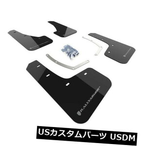 �}�b�h�K�[�h �D���� �����[�A�[�}�[UR�u���b�N�}�b�h�t���b�v/ 2018-2019�X�o���A�Z���g�p�V���o�[���S Rally Armor UR Black Mud Flaps w/ Silver Logo for 2018-2019 Subaru Ascent