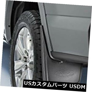 }bhK[h D 2015tH[hF150tgAv 㕔̍`ꂽԂ͐ÕZbgOEMȂŐ܂Ԃ܂ 2015 Ford F150 Front  Rear Black Molded Splash Guards Mud Flaps w/o Lip Set OEM