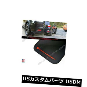 �}�b�h�K�[�h �D���� 2013-2017 SUBARU XV CROSSTREK�̂��߂̐Ԃ����S�t��/�����[�A�[�}�[UR�u���b�N�}�b�h�t���b�v RALLY ARMOR UR BLACK MUD FLAPS w/ RED LOGO FOR 2013-2017 SUBARU XV CROSSTREK �y���s�A���i�z