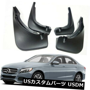 }bhK[h D ABS PĈԂD14-19ZfXxcC̃NXW205̃X|[c̃Z_̂߂̐܂Ԃ܂ ABS PC Splash Mud Guards Flaps For 14-19 Mercedes Benz C Class W205 Sport Sedan