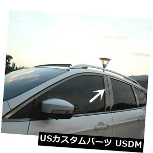 hAs[ tH[hGXP[v13-18N[dグ|XgJo[g[fBÔ߂̃tBbg Fit For Ford Escape 13-18 Chrome Finish Window Pillar Posts Cover Trim Molding