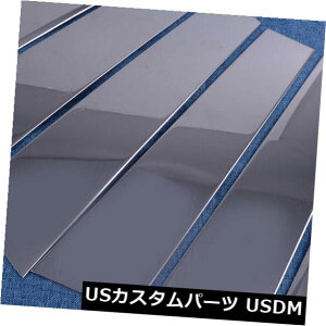 hAs[ z_VrbN2016-2018̂߂̃N[hAEBhEs[|XggJo[`tBbg Chrome Door Window Pillar Post Trim Cover Molding Fit For Honda Civic 2016-2018