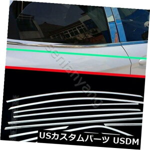 �h�A�s���[ Ford Ecosport 2013-2017 18�{�p�X�`�[���E�B���h�E�J�o�[�g�����S�̃Z�b�g���|�X�g Steel Window Cover Trim Whole Set Pillar Post for Ford Ecosport 2013-2017 18pcs