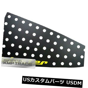 hAs[ HYUNDAI 11-17 Veloster̂߂Cs[EBhEKXX|[cv[g[fBO1PCG[ C Pillar Window Glass Sports Plate Molding 1P Yellow For HYUNDAI 11-17 Veloster