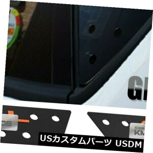 hAs[ KIA 2014-2017 2018̂߂Cs[EBhEX|[cv[ĝ鍕ԂS C Pillar Window Sports Plate Glossy Black Red Logo For KIA 2014-2017 2018 Soul