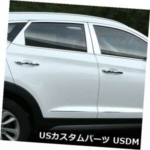 hAs[ q_Cc[\16-19̂߂̍|S㕔̑g+̒Jo[16pcs Steel Upper Window Sill + Center Pillar Cover 16pcs For Hyundai Tucson 16-19