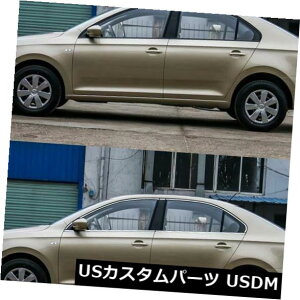 �h�A�s���[ VW Santana�̂��߂ɂ҂����荇����12pcs�S�����̓y��̒������̃g���� 12pcs Full Window Pillars Sill Molding Trim Exactly Fitted For VW Santana �y���s�A���i�z