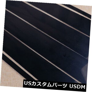 hAs[ 6xԂ̃~[ʂ̑̒̓z_VrbNZ_2006-11̂߂̃t[tBbg𓊍e܂ 6x Car Mirror Effect Window Pillar Posts Frame Fit For Honda Civic Sedan 2006-11