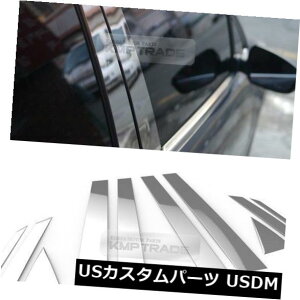 �h�A�s���[ HYUNDAI 12-2016 i40��L�Ԃ̂��߂̃X�e�����X�|�̃N�������̒��̒�����10P Stainless Steel Chrome Window Pillar Molding 10P For HYUNDAI 12-2016 i40 Saloon �y���s�A���i�z