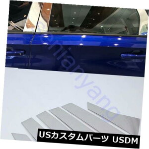 �h�A�s���[ 2018�z���_�A�R�[�h2019�X�`�[��6�{�p�E�B���h�E�s���[�Z���^�[�J�o�[�g���� Window Pillar Center Cover Trim For 2018 HOND ACCORD 2019 Steel 6pcs �y���s�A���i�z