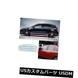 hAs[ VWSt6̂߂ɊSɍꂽS̑̓y̌`̃g Full Window Pillars Window Sill Molding Trim Exactly Fitted For VW Golf 6