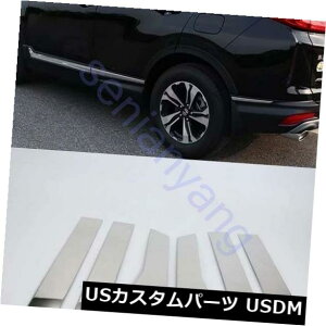 �h�A�s���[ �|�S���̒��̓z���_CR-V CRV 2017-2018�̑����̂��߂̃J�o�[�g�����𓊍e���܂� Steel Window Pillar Posts Cover Trim For Honda CR-V CRV 2017-2018 Decoration